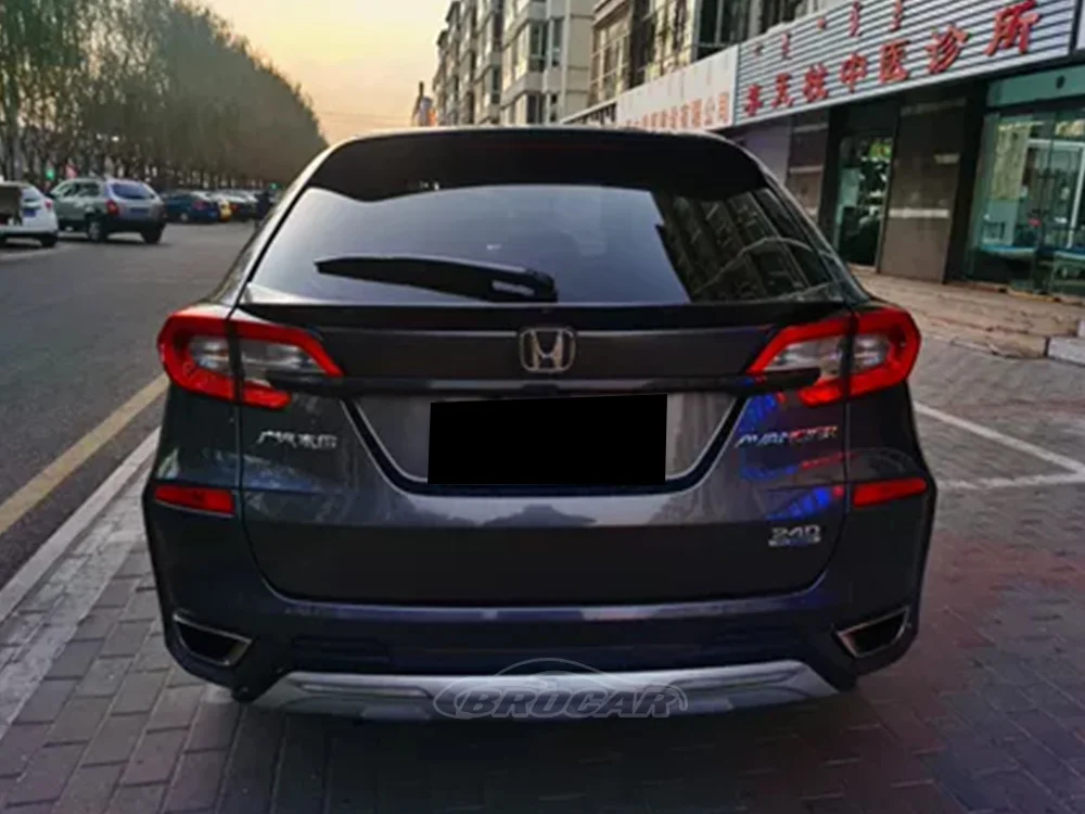 For HONDA AVANCIER middle spoiler 2017 - 2019 ABS plastic car rear wing gloss black rear spoiler trunk boot wing spoiler tuning