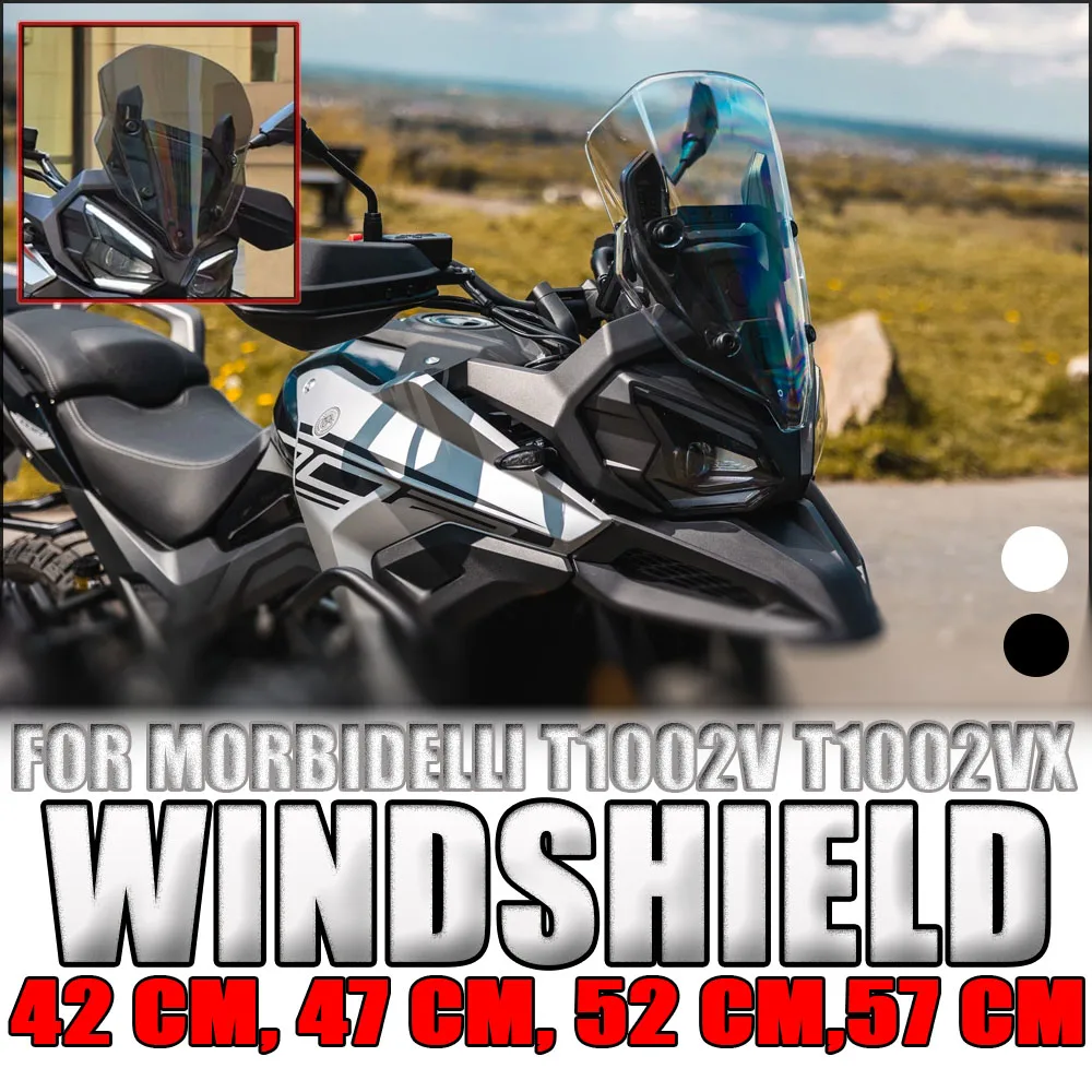 Для мотоциклов Morbidelli T1002V T1002VX: Увеличенное ветровое стекло, переднее стекло, аксессуары для модификации, ветроотражатель
