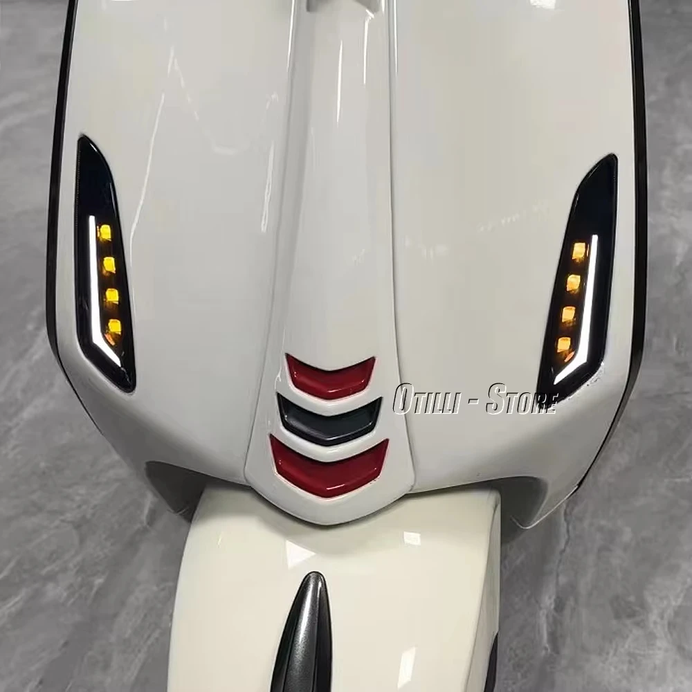 

New Motorcycle Front Rear LED Brake Lights Turn Signal Lamps Taillights For Vespa Sprint 125 150 Primavera 150 125