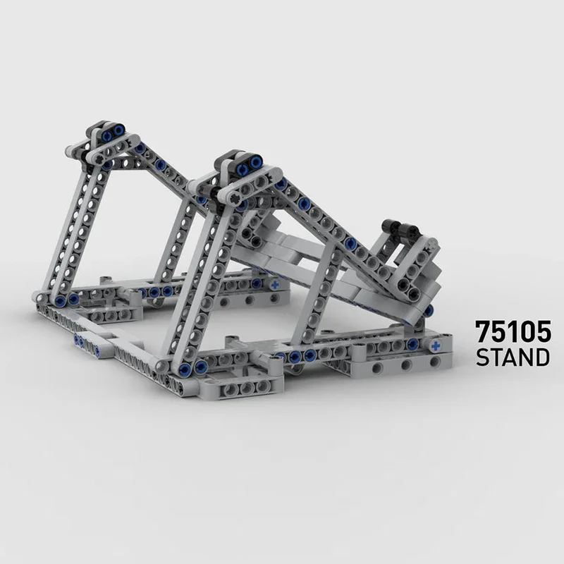 Bouwstenen MOC-37615 Valk Staat Voor 75257 En 75105 Met Flexibele Clips En Landingsgestellen Kerstspeelgoed Voor Kinderen