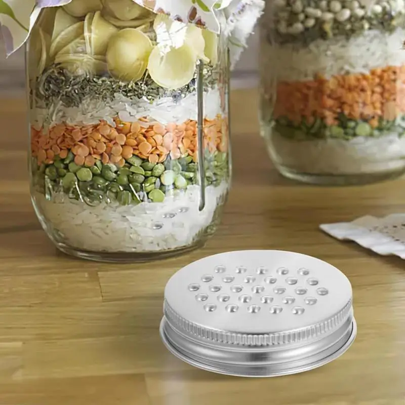 

Large Mouth Mason Jar Lids Small Metal Cheese Shredder Canning Covers Metal Carrot Shredder Canning Lids 70mm Regular Mouth Jar