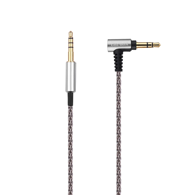 

4ft/6ft 3.5mm 6-core braid OCC Audio Cable For Denon AH-MM400 MM300 MM200 headphones