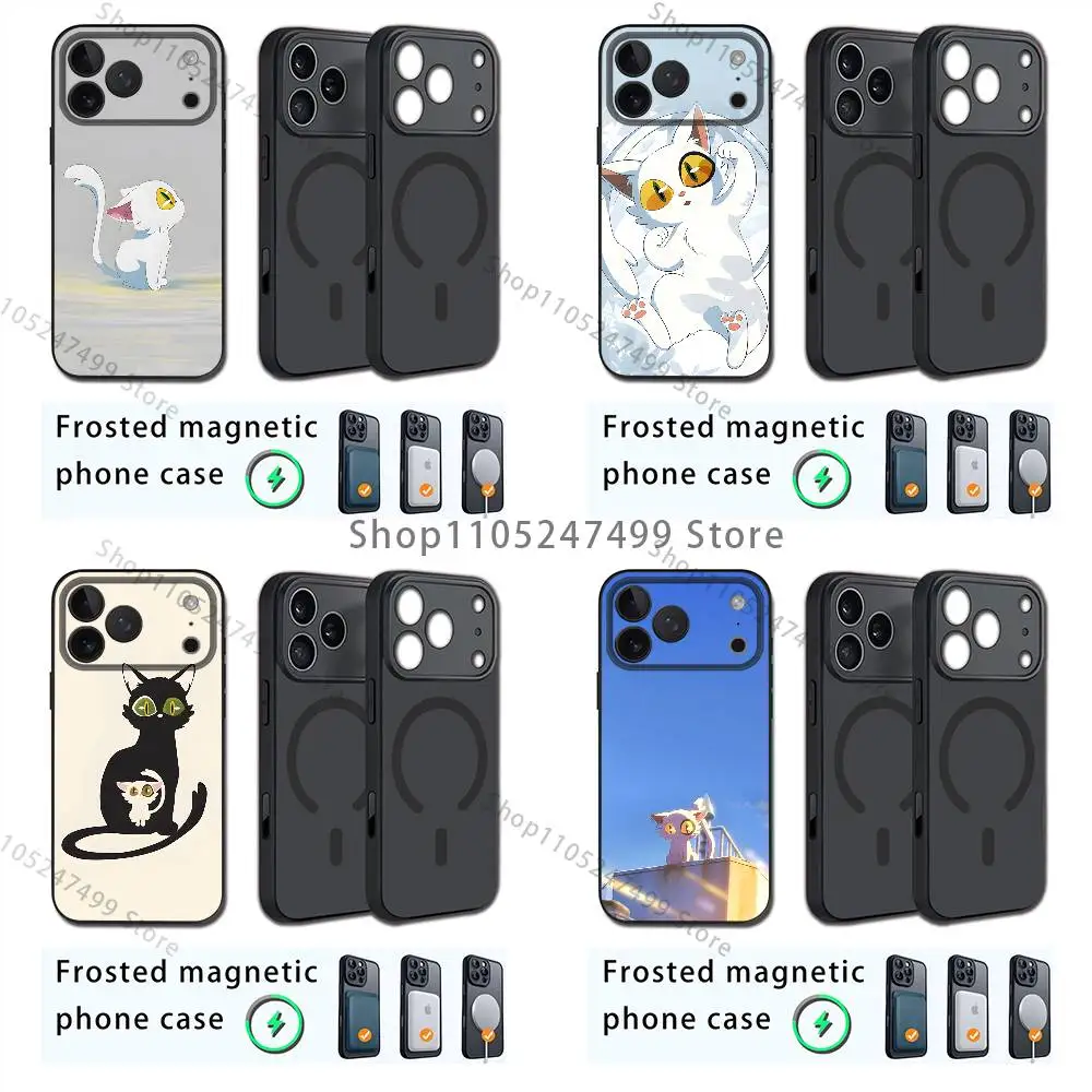 

S-suzume daijin Anime Phone Case For iPhone 17,16,15,14,13,12,11,Pro,Max,Plus,E,Air,Mini Magnetic Magsafe Frosted