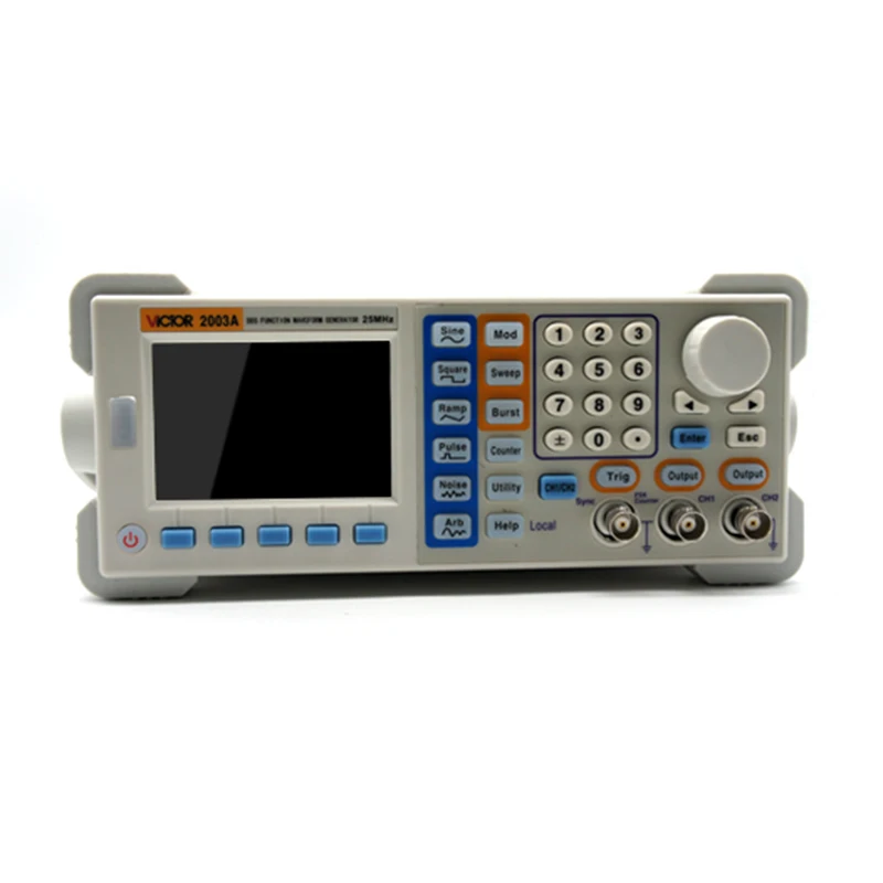 2003A 25MHz  RuoShui  Function Generator Signal Generator Dual Channels Arbitrary Waveform Generator