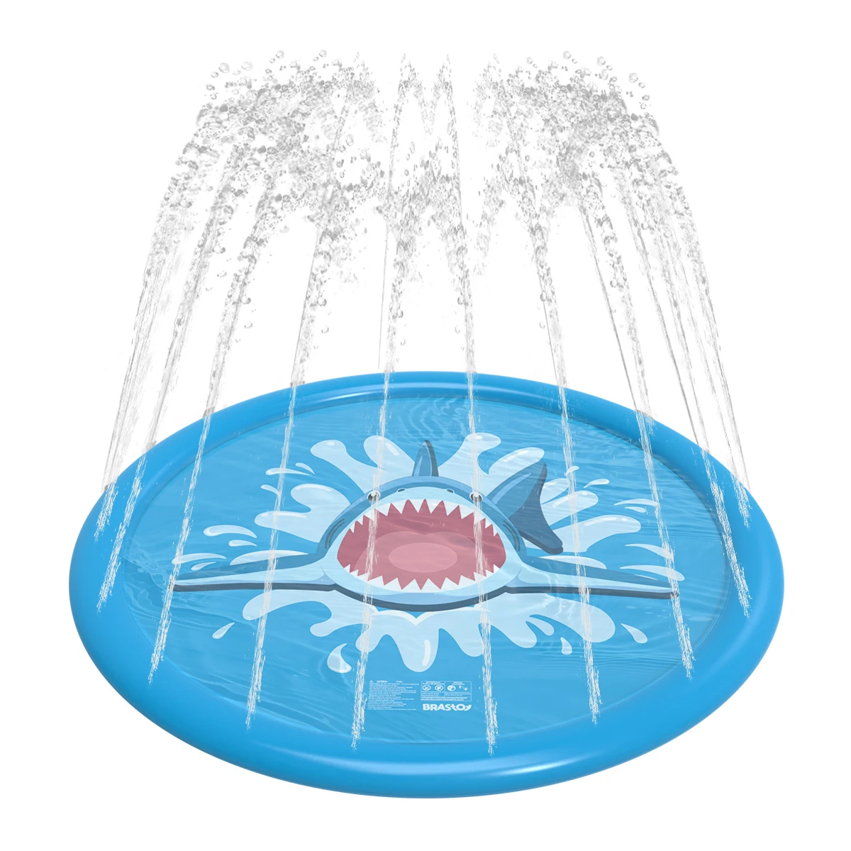 سجادة مائية قابلة للنفخ للأطفال ، لعبة للصيف ، من أسماك القرش