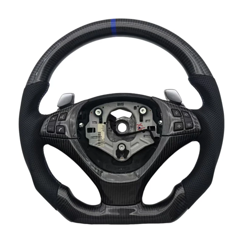 

Spot New Products Spot Product Рулевое колесо из углеродного волокна для BMW X5 X6 E70 E71 Рулевое колесо