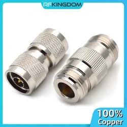 1Pcs N Male to N Female Adapter N Type Male Female Straight Connector L16 RF Coaxial Converter