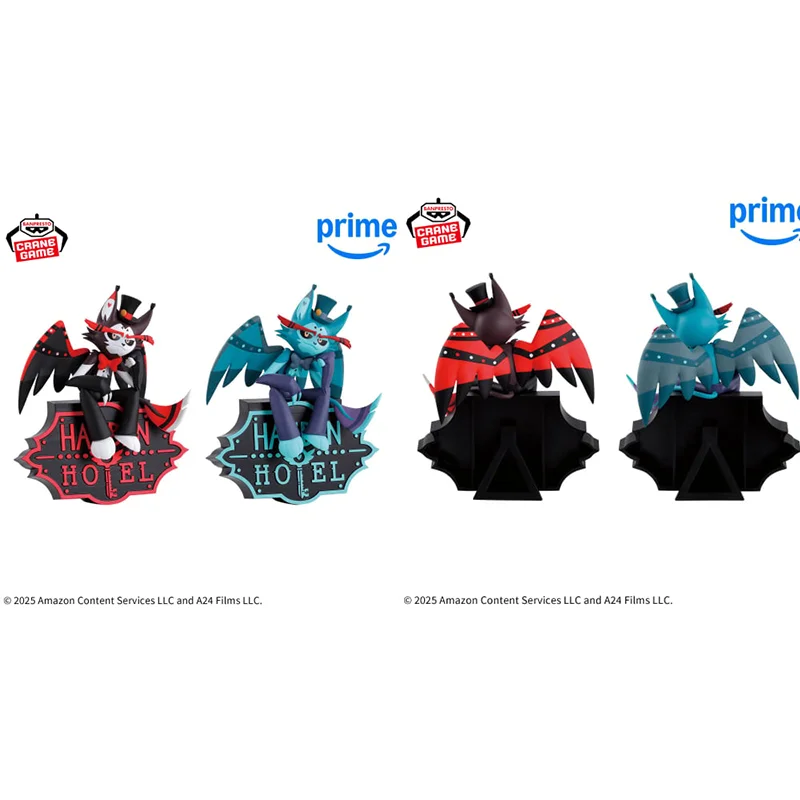 

В наличии Подлинная Bandai Namco Banpresto Hazbin Hotel Husk Two Types Collector Desktop Ornament ПВХ Аниме Фигурка Модель Игрушка в подарок