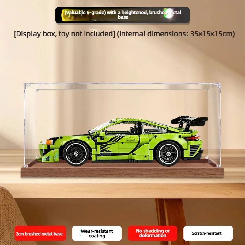 New Suitable for lego 42229 Eclipse Fast & Furious Model Car Acrylic Display Case, Dustproof Storage Box, Collectible Model Car - view 5