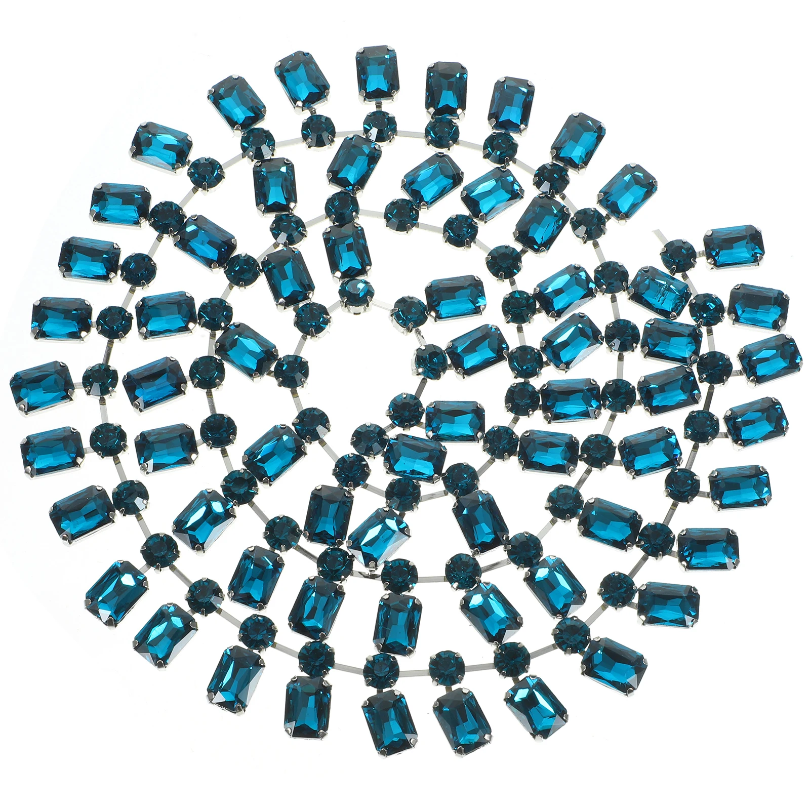 

Elegant Women Shoes Chain Decoration Removable High Heel Crystal Alloy Brooch Accessory Wedding Bridal Sash Belt Charm Diy Dress