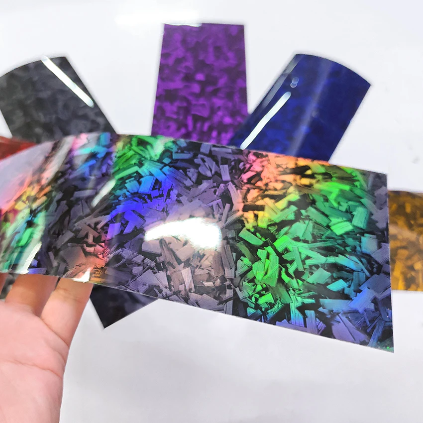 Carbon Fiber Vinyl Film Laser Car Stickers Forged Carbon Motorcycle Silver Stickers Vinyl Auto Tuning Covers for Car Accessories