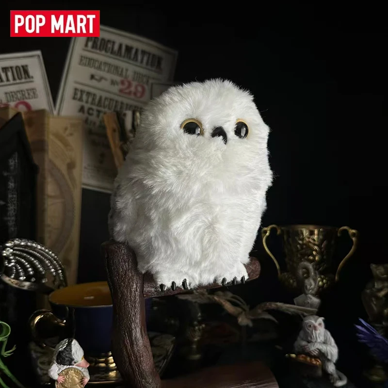 POPMART GONG Harry Potter Owl Series Plush Pendant Genuine Blind Box Toys Mystery Box Cute Doll Anime Action Figure Gift
