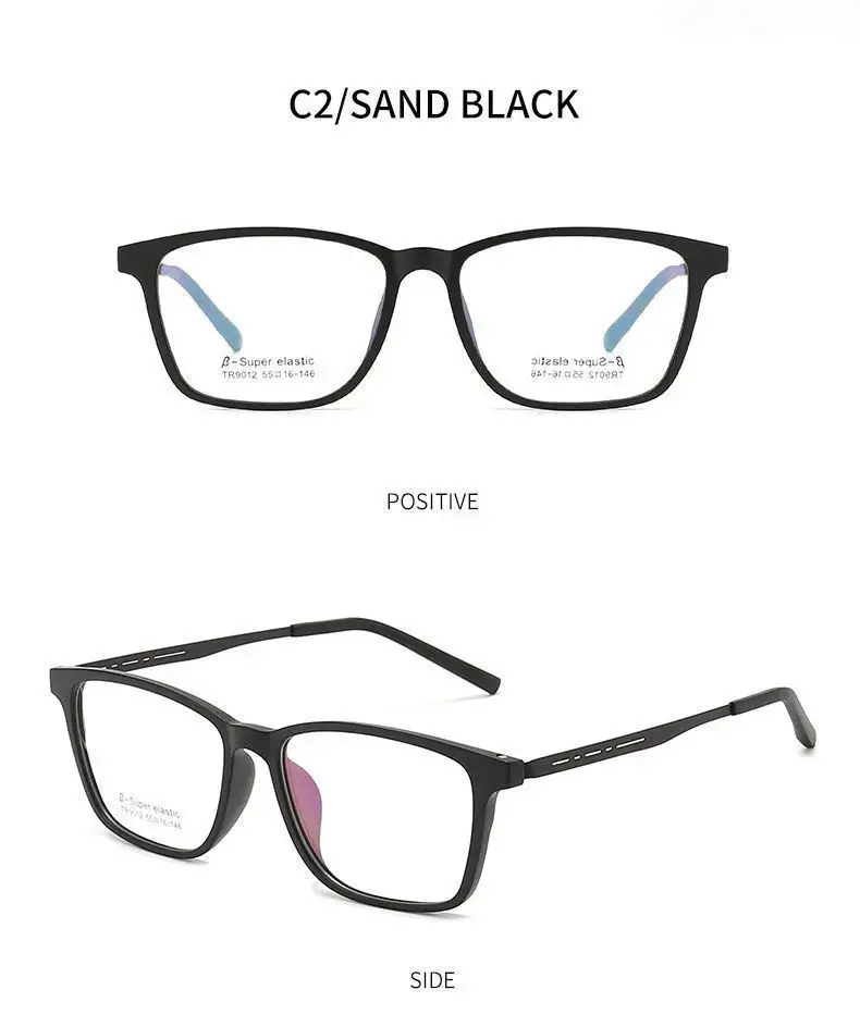 Hochwertige, reine Titan-Lesebrille mit mehreren Fokusstufen für Herren, Anti-Blaulicht-Brille gegen Alterssichtigkeit, Dioptrien +1,0 bis +4 – Detail 6