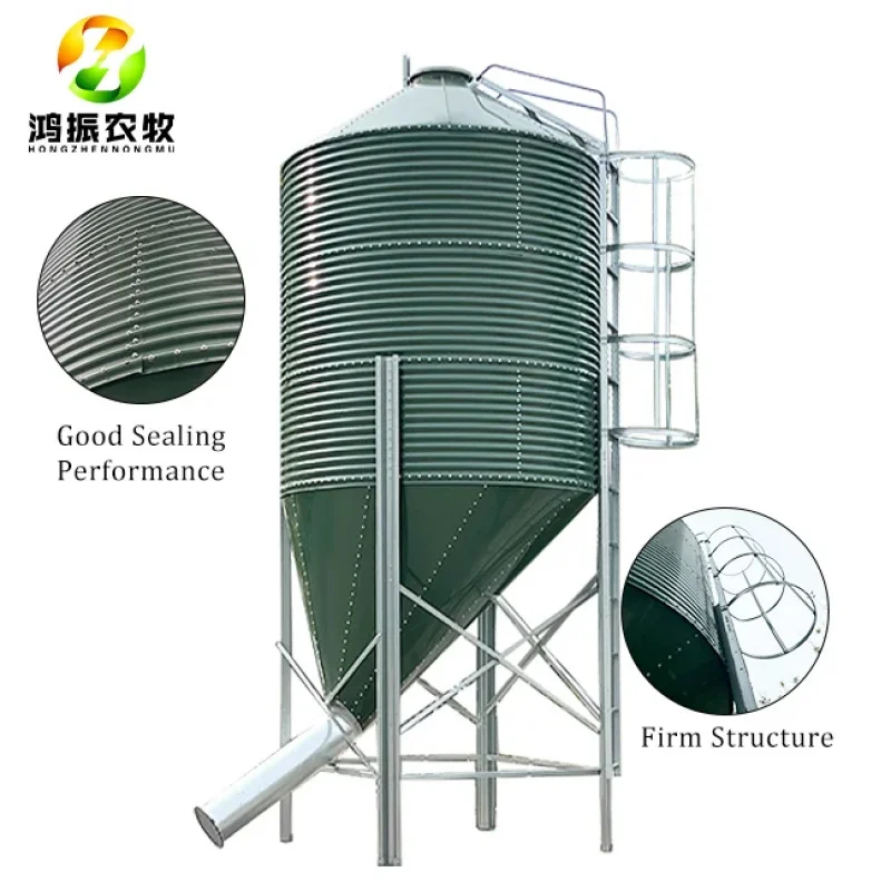 

Livestock Farming Silo (Unique Shape) For Feed & Grain