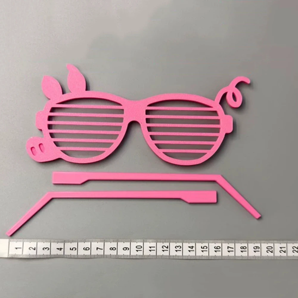 แว่นตาหมูอนิเมะ คอสเพลย์ นิค ฟ็อกซ์ ไม่มีเลนส์ แว่นตาการ์ตูนน่ารัก อุปกรณ์ประกอบฉากปาร์ตี้ฮาโลวีน
