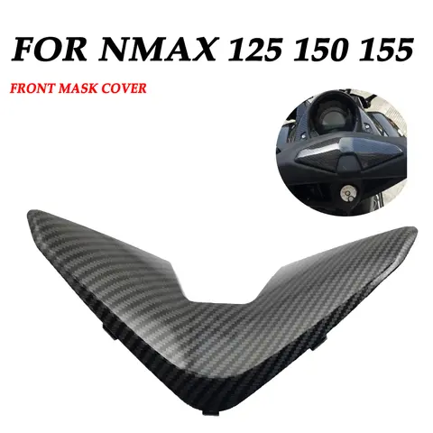 Yamaha Nmax155 nmax150 nmax125 N-max NMAX 125 150 155 2016 2017 2018 2019 오토바이 전면 마스크 커버 전면 마스크 쉘 캡