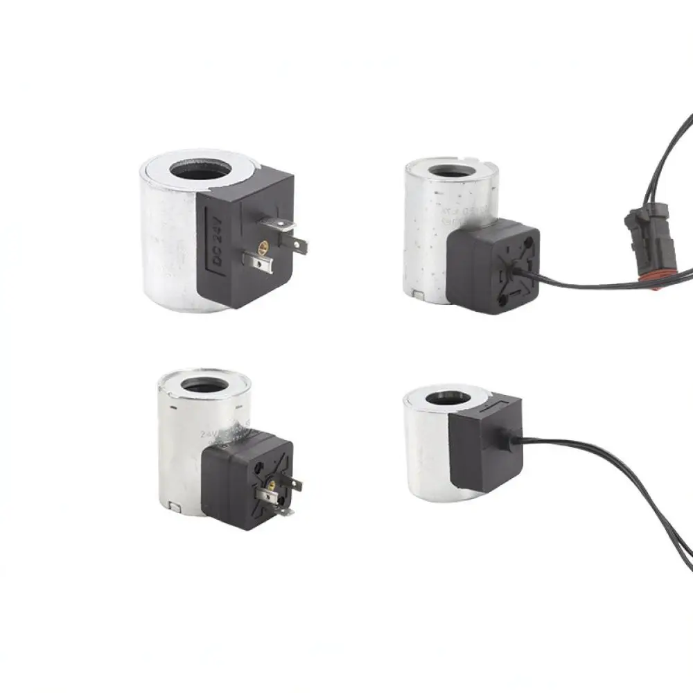 Engineering Machinery Solenoid Valve Coil For Yuchai For Lonking Hydraulic System Stable Control Replacement Component