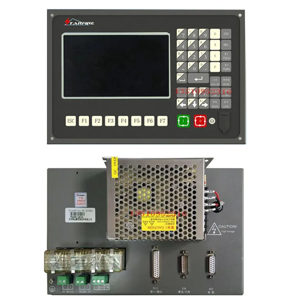 CNC SF2100S control system CNC gantry plasma flame cutting machine CNC system controller