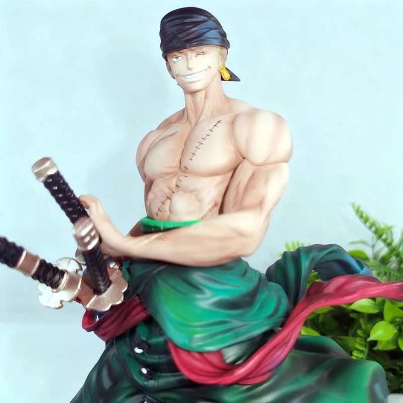 

One Piece Jinshan Hill Zoro Garage Kit Model - Collectible Action Figure for Anime Fans And Collectors Table Decoration Gift