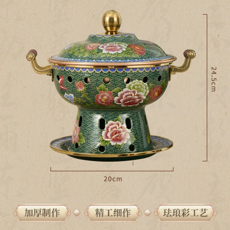 

Hot pot single alcohol stove small hot thickened household one person copper