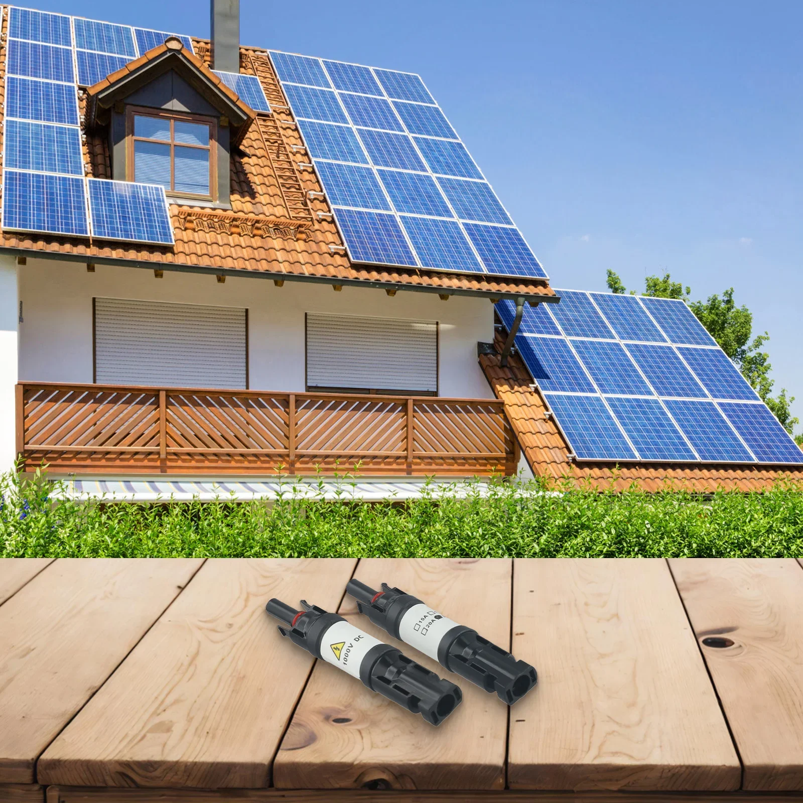 Photovoltaic Diode Connector 30A Solar Compatible Anti-reverse Flow For PV System Solar Panel Antireflux Protection