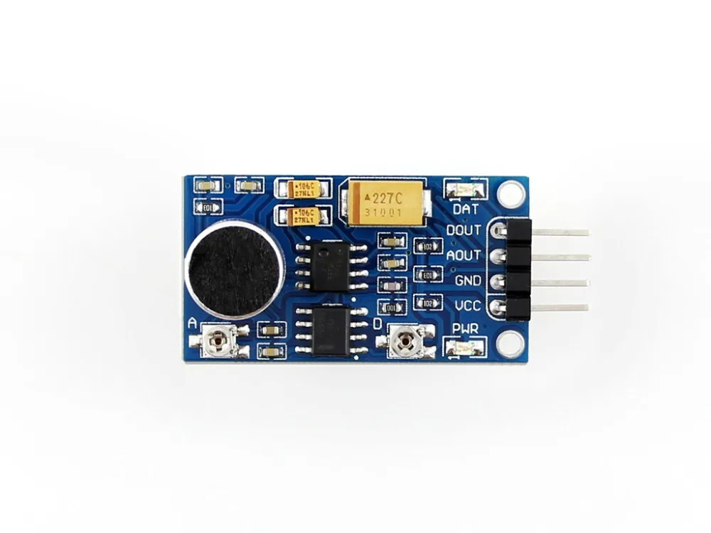 Waveshare Sound Sensor Module for Sound level Detection / Audio amplifier/ Ambient sound detection etc