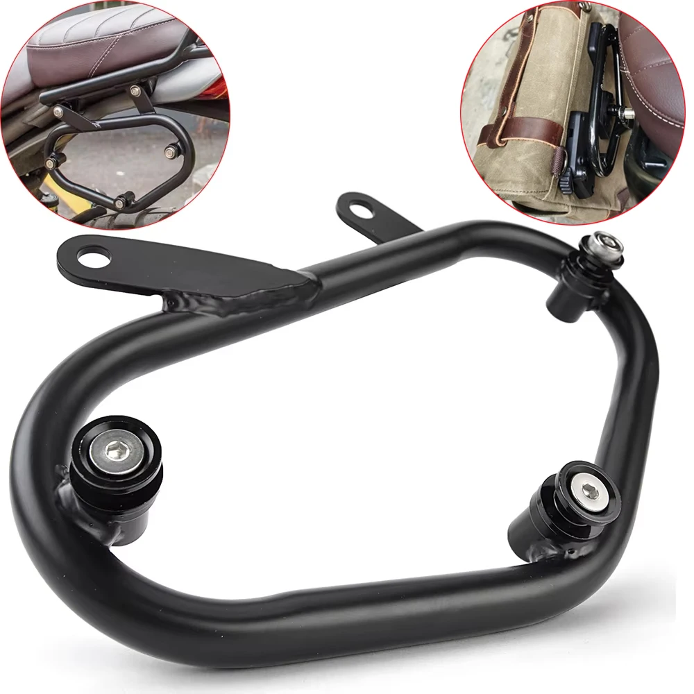 

Saddlebag Rack Side Luggage Rack Side Trunk Bag Holder Support Bracket For Triumph Scrambler 400 X 400X Speed 400 2024 2025