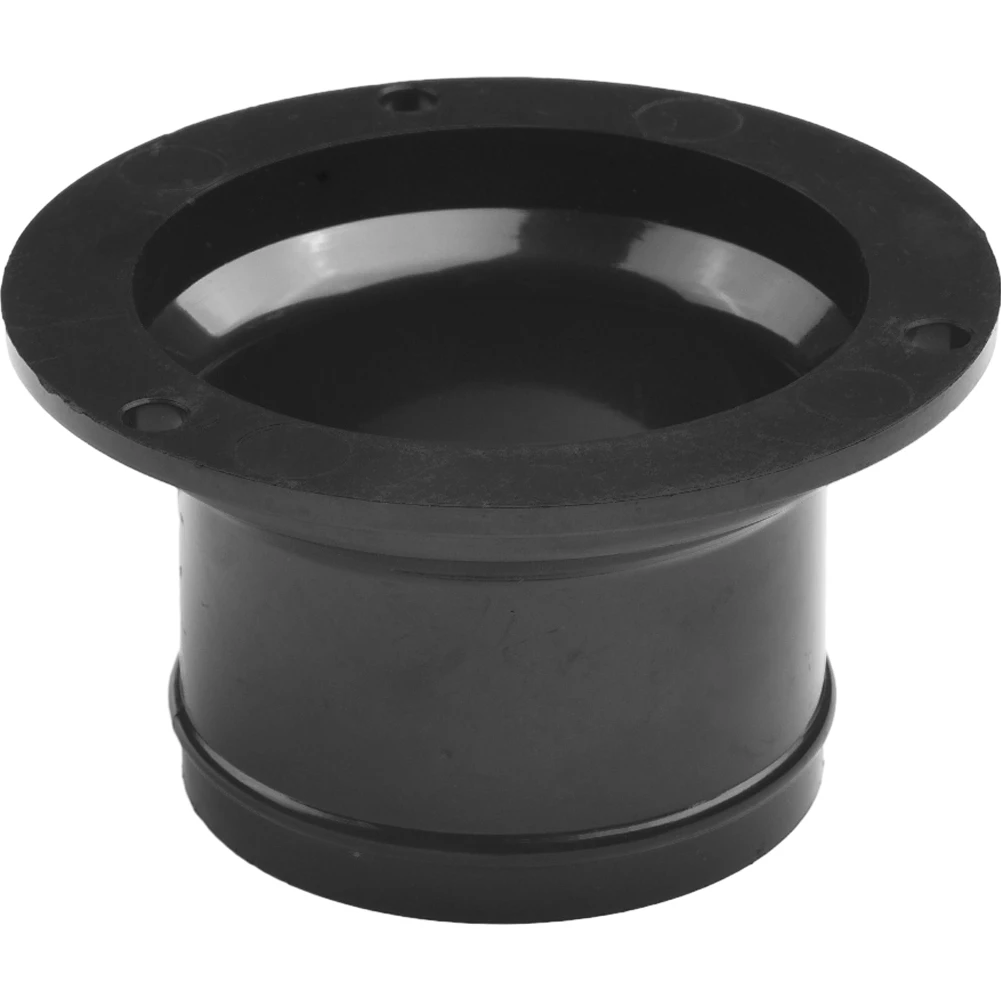 

Exhaust Pipe Straight Pipe 50/160/250mm ABS Air Duct Connectors Black Flange Ventilation Ducting High Strength