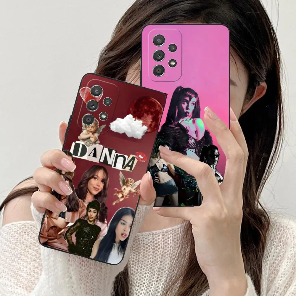 

Danna Paola Mobile Phone Case for Samsung Galaxy A73 72 71 70 56 55 54 53 52 36 35 34 23 16 15 5G Colour Printing Cover Luxury