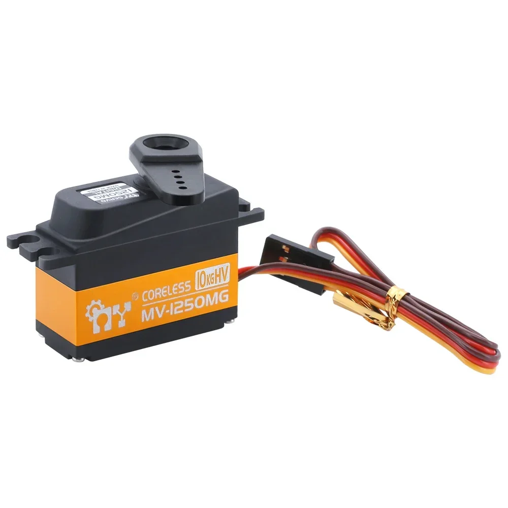 MY Servo MV-1250MG 8,4V 10KG Hochdrehmoment Kernloser Digitaler Servo mit Metallgetriebe für RC-Auto, Drohne, Flugzeug, Roboter, RC-Modellteile – Detail 7