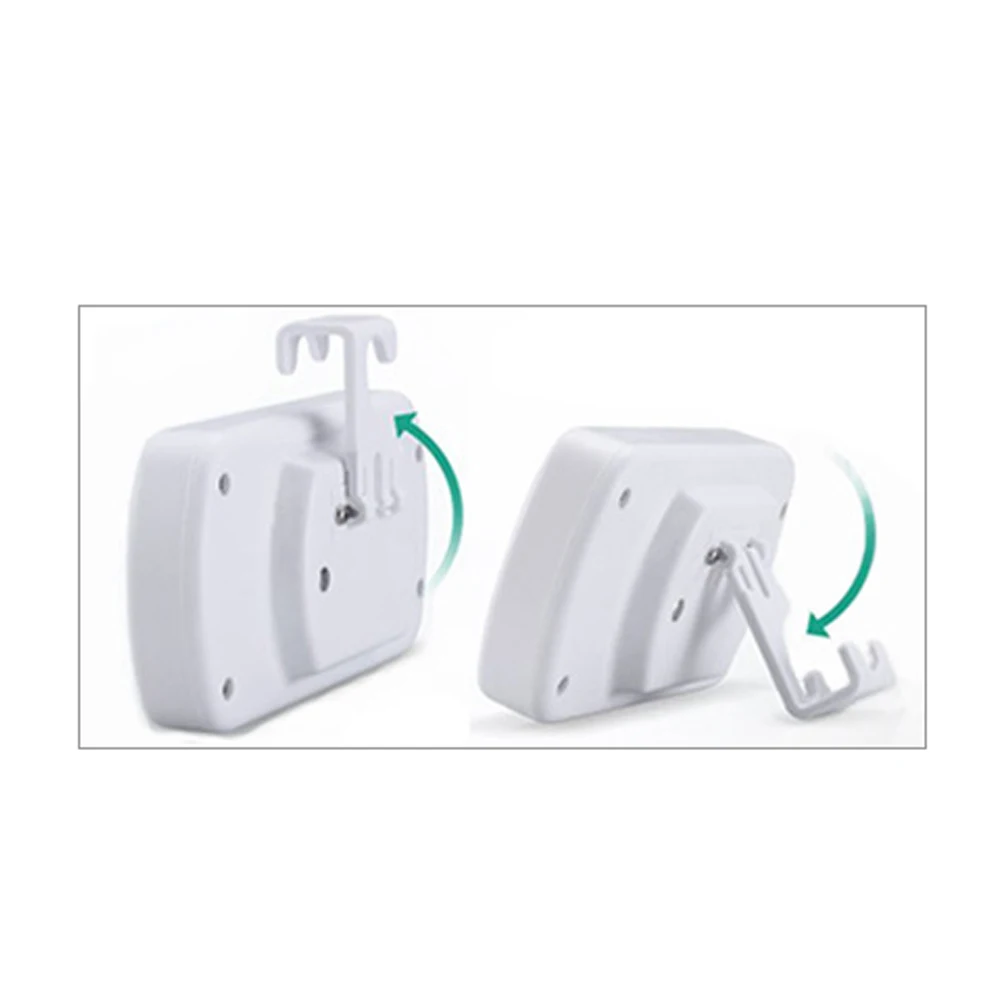 

2Pcs Digital Refrigerator Thermometer Ipx3 Waterproof with Hook Extra Large LCD Screen for Clear Reading and Durability