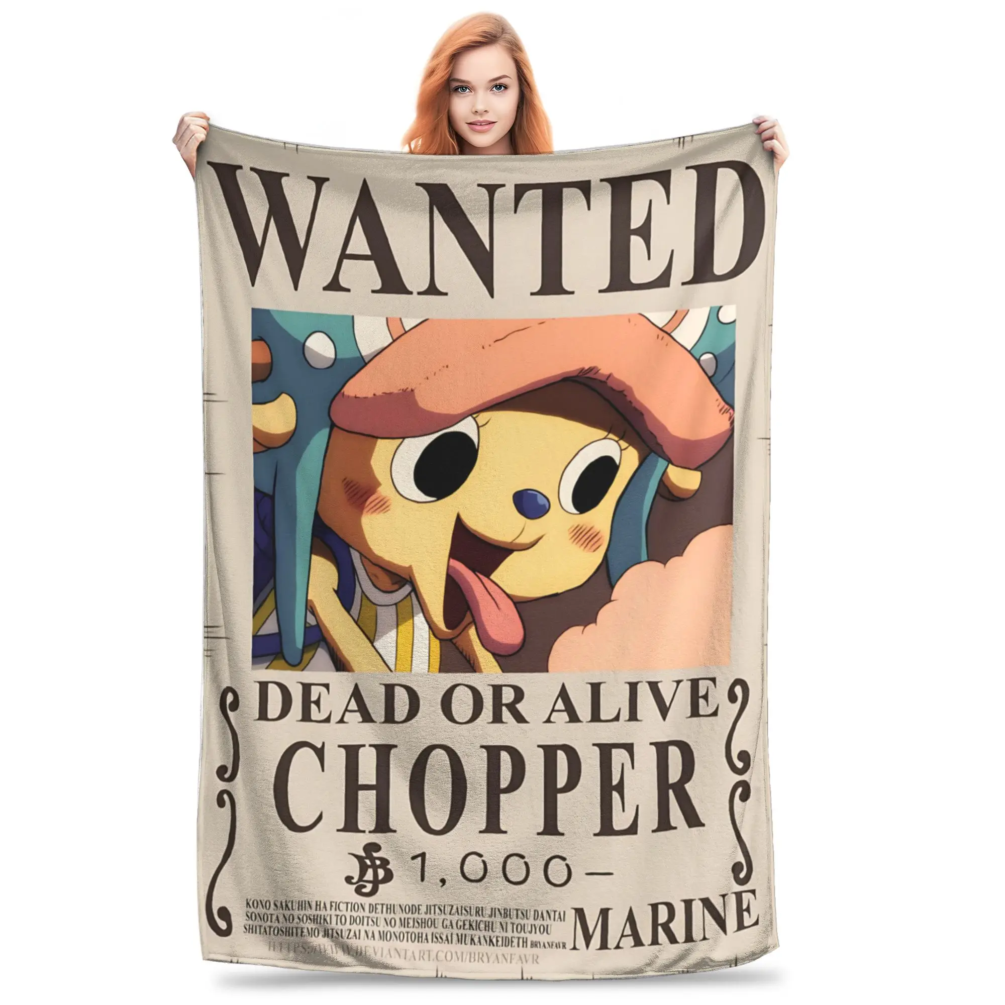 1PC home Cutecore Anime One Pieces Theme  Blanket Super Cosy Plush Home Living Room Sofa halloween