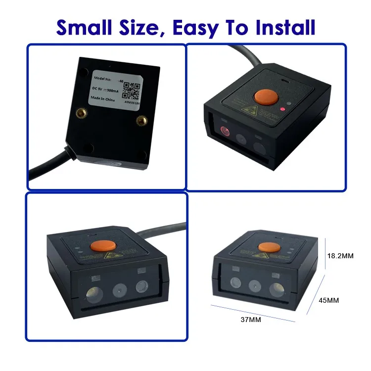 Customized Kiosk Fixed Qr Code Reader Lockers Mini Embedded Barcode Scanner Module
