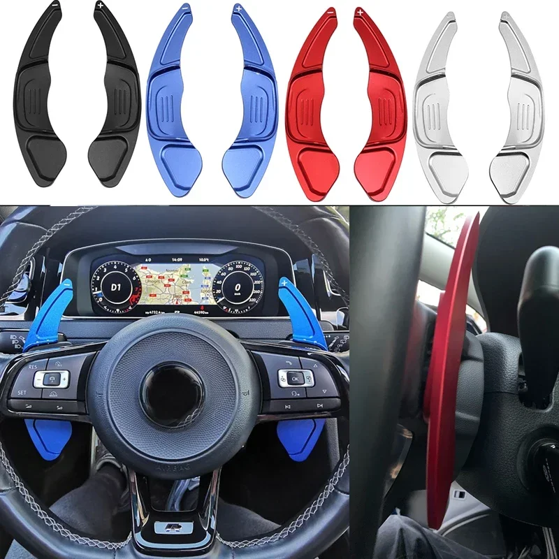 

2pcs for VW GOLF 7 2015-2019 GTI R MK7 Car Steering Wheel Shift Paddle Shifter car accessories tools