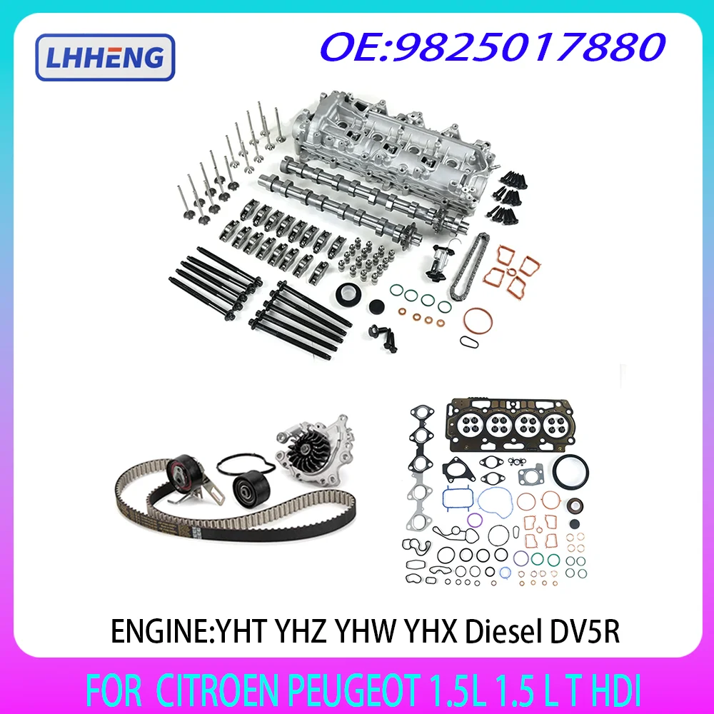 

DV5 Engine Overhaul Kit FOR YHT YHZ YHW YHX Diesel DV5R CITROEN PEUGEOT 1.5L 1.5 L T HDI 8MM UPGRADE 9825017880