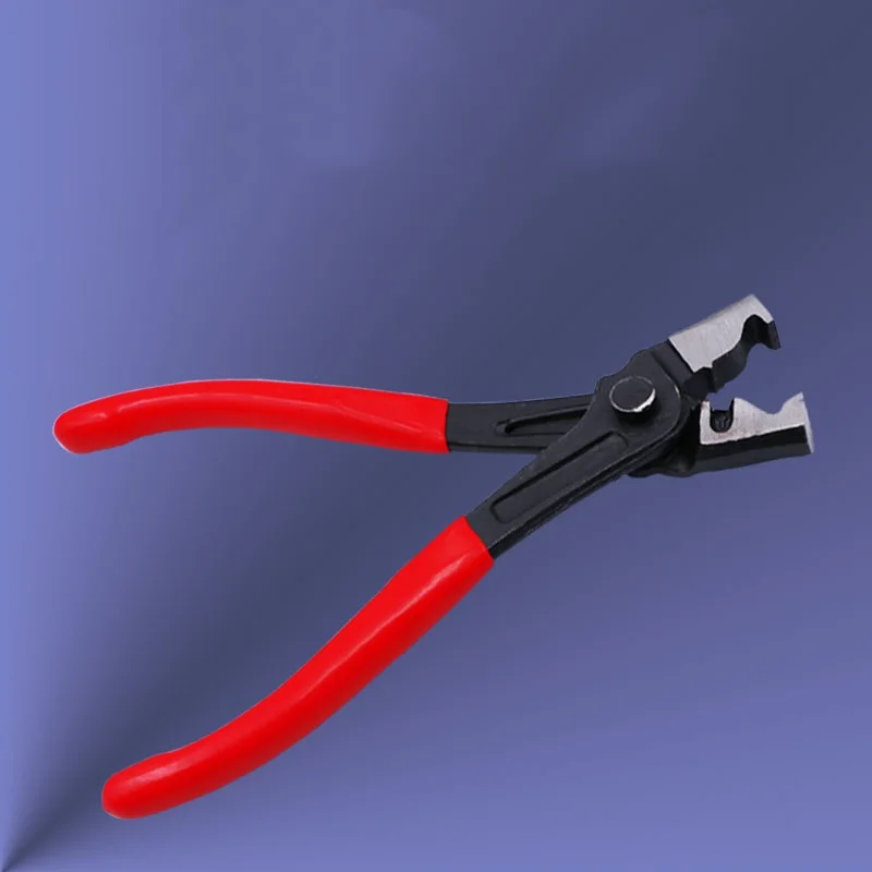 Professional Auto Car Water Oil Pipe Metal Clic Clicr-R Type Hose Clip Plie Collar Clamp CV Boot Swivel Tool Flat-Band Hose image 3