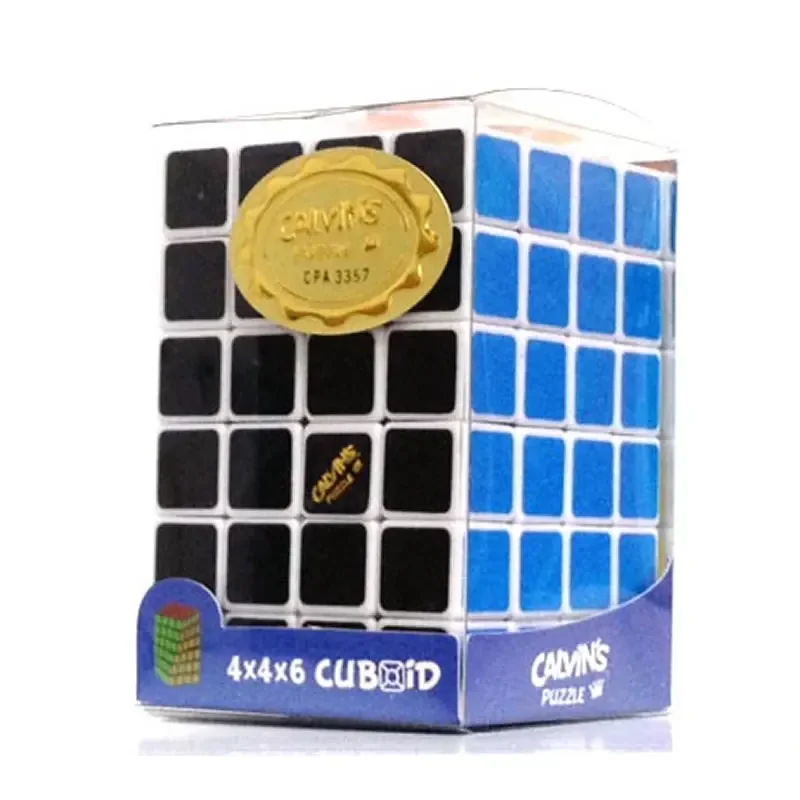 Calvin TomZ 4x4x6 Cuboid Magic Cube Neo Professional Speed Twisty Puzzle Brain Teasers Educational Toys