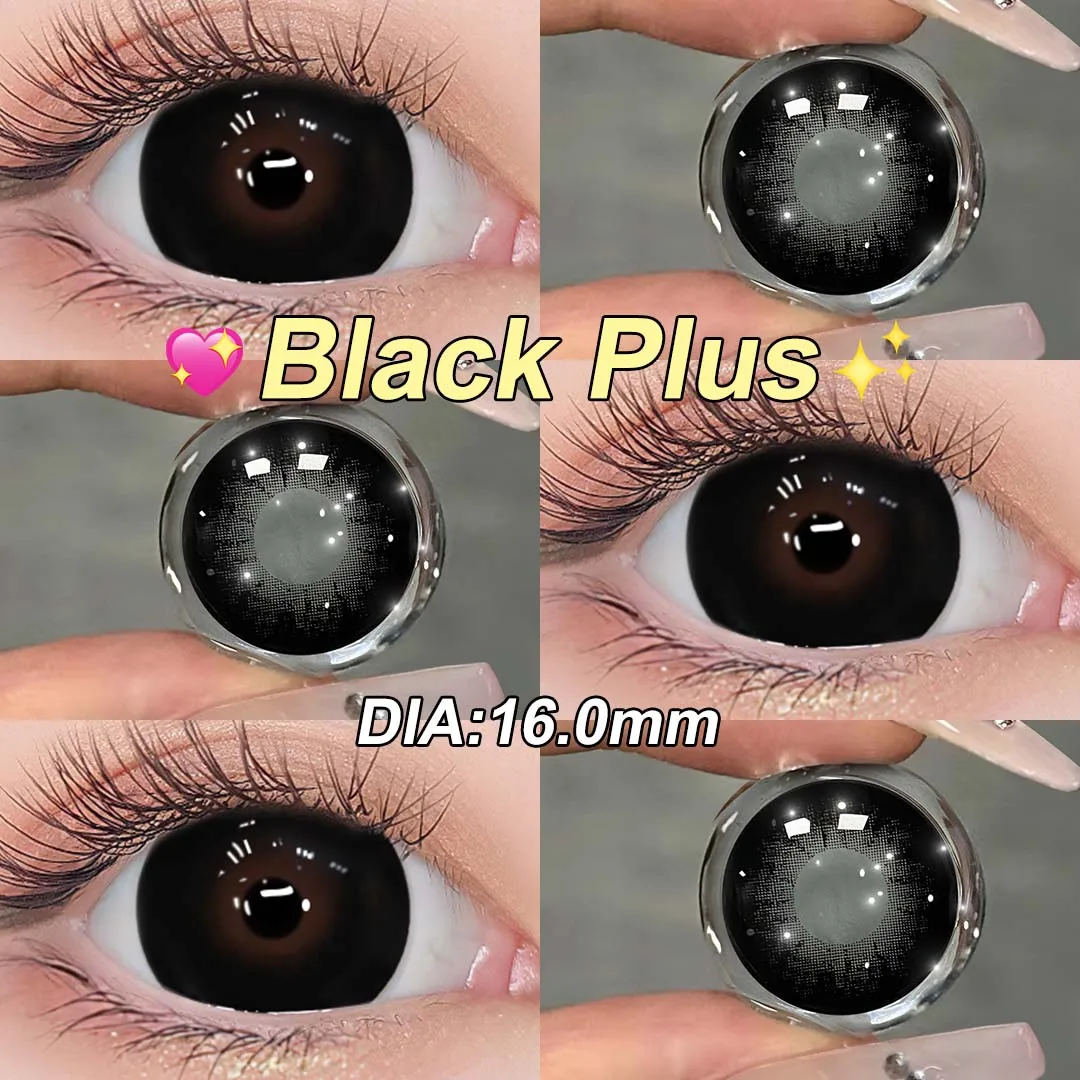 (0.00~-6.00) MAGISTER 14.5/16mm Big Eyes Natural Contacts Lenses With Degree For Daily Wear Myopia Contact Lens Color 6 Months