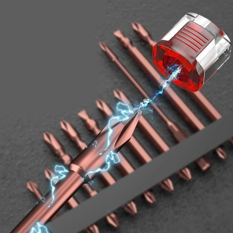 

Driver Head Magnetization and Demagnetization CrossShaped Screwdriver Set