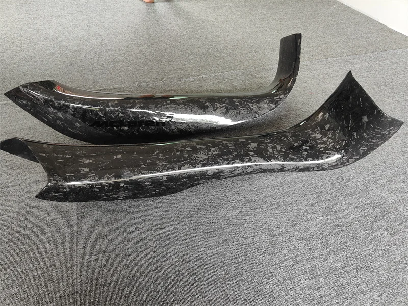 Used for Mclaren 720S Upgrade Forged Carbon Fiber Threshold Side Member Decorative Strip Welcome Pedal Body Kit