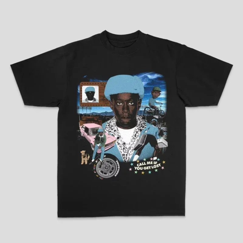 الأوروبية والأمريكية تايلر المرافق الخالق تايلور الراب الهيب هوب الأعلى شارع العليا رياضي عارضة الرجال تي شيرت زوجين نمط