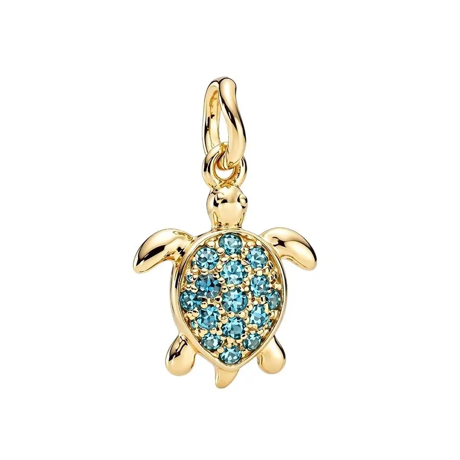 New Original Charm Bead,Sparkling Complete Collection of Marine Animal Series Charm Bead,Fit Pendant Bracelet Women Jewelry Gift
