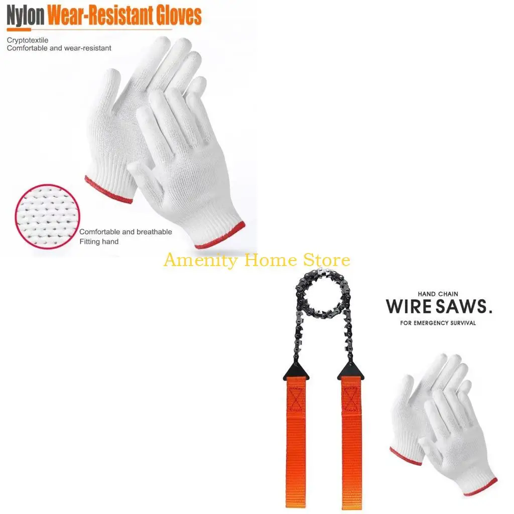 

F26C Portable Chain Saw Handheld Survival Chain Saw Emergency Chainsaw Garden Chain Saw High Efficiency Pocket Chainsaw