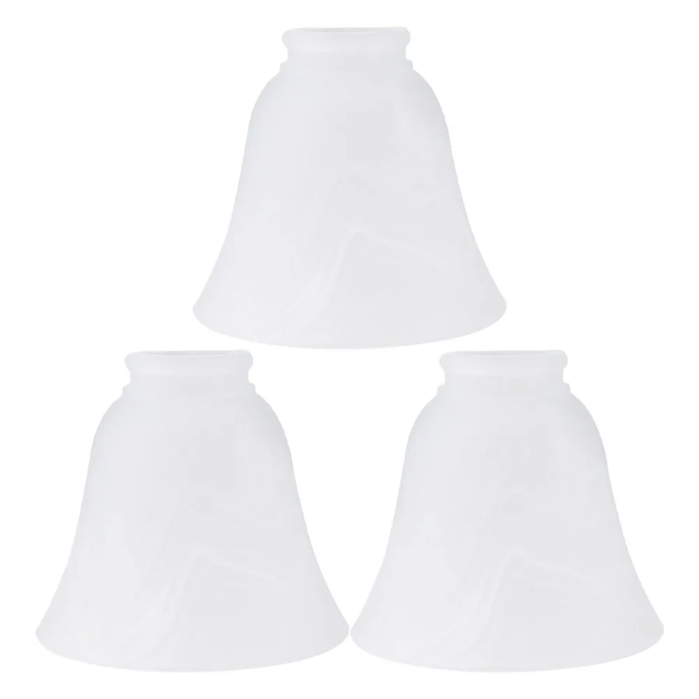 

3Pcs Frosted Glass Lamp Cover E27 Interface No Dazzling Warm Atmosphere Decor Glass Lamp Shade E27 Interface Lampshade