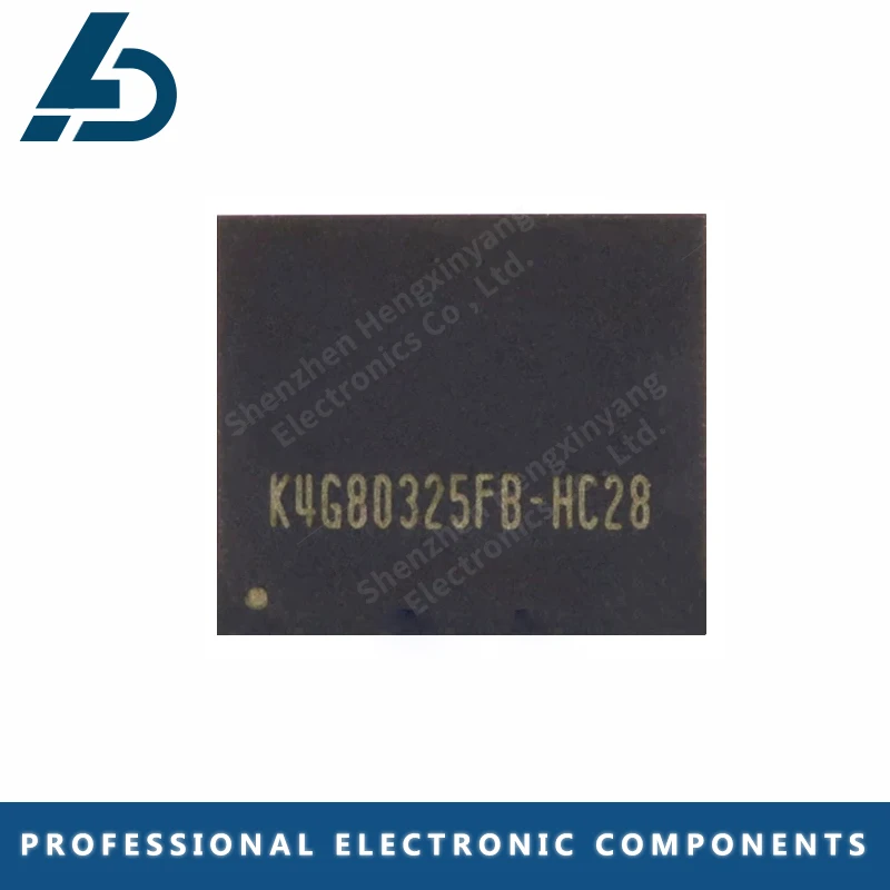 10PCS K4G80325FB-HC03 K4G80325FB-HC25 K4G80325FB-HC28 H5GQ8H24MJR-R0C H5GQ8H24MJR-R4C H5GC8H24AJR-R2C BGA graphics memory