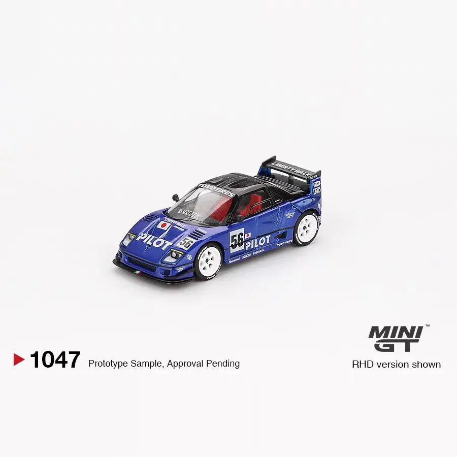 MINI GT 1:64 마즈다 AZ-1 리버티 워크 LB40 파일럿 합금 자동차 다이캐스트 모델 수집용 장식품