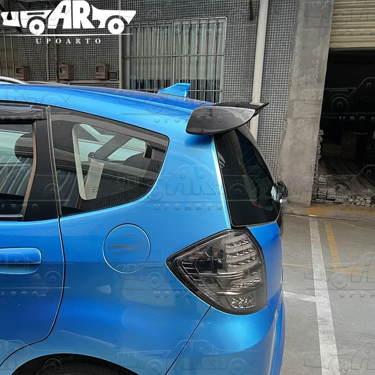 ABS Mugen Style Roof Spoiler Wing Spoiler For Honda Jazz Fit Rear