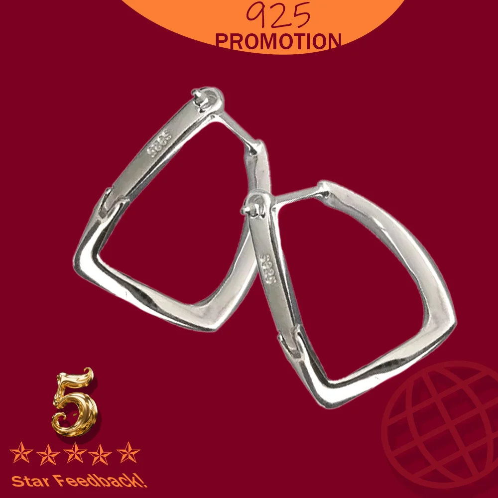 

Geometric Square Ear Buckle Earrings For Women Girl Korean Fashion New Jewelry Friend Gift Party серьги женские