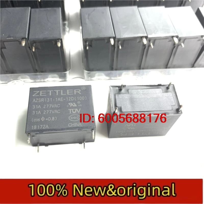 10PCS The Relay:AZSR131-1AE-12D 4-pin 35A Universal ALFG2PF12 Original & Brand New