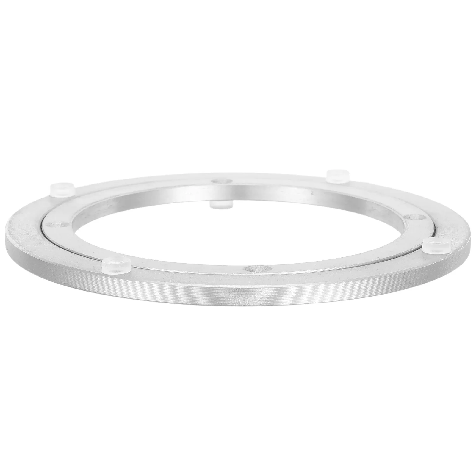 Aluminum Alloy Rotating Dining Table Turntable Base Heavy Duty Silent Lazy Susan Swivel Plate Kitchen Serving Tray Stable